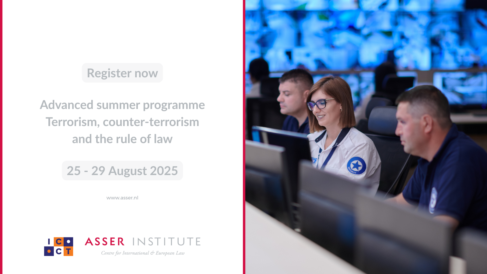 Asser and ICCT Summer Event 