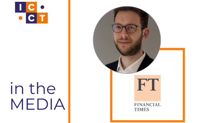 Julian and financial times' logo 